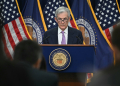 Fed Chair Jerome Powell told reporters he would not resign early if Trump asked him to / ©AFP