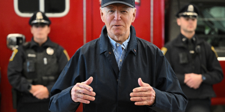 Biden spoke to reporters in Nantucket, Massachusetts, where he is spending his last Thanksgiving holiday as president with family / ©AFP