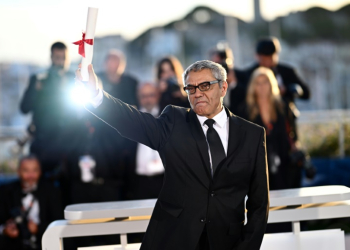 Iranian director and producer Mohammad Rasoulof barely managed to attend his latest film's world premiere at the Cannes festival, after daringly fleeing Iran on foot through treacherous mountain passes just days earlier. ©AFP