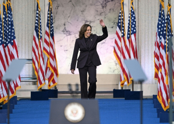 US Vice President Kamala Harris arrives to speak at Howard University in Washington, DC / ©AFP