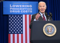 President Joe Biden has led efforts to cut the cost of prescription drugs for Americans  / ©AFP