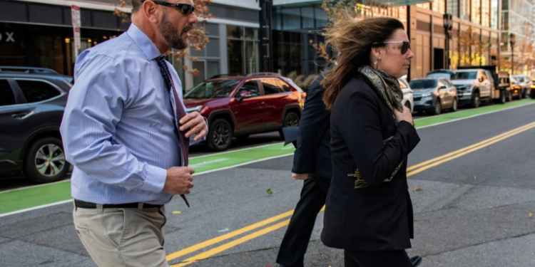 The family of Jack Teixeira attended the sentencing of the US airman, convicted of orchestrating the most damaging leak of intelligence in a decade. ©AFP