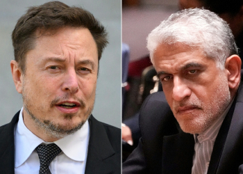 Elon Musk, a close ally of President-elect Donald Trump, reportedly met with Iran's ambassador to the United Nations, Amir Saeid Iravani / ©AFP