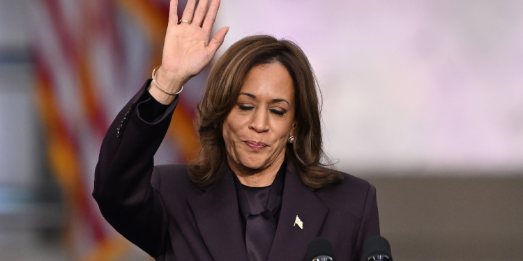 Vice President Kamala Harris, seen a day after her defeat to Donald Trump in the US presidential election  / ©AFP