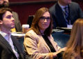 Sarah McBride attended an orientation for new members of Congress at the US Capitol last week  / ©AFP