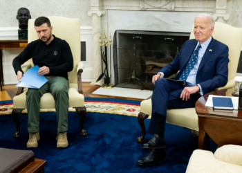 Biden hosted Zelensky at the White House in September. ©AFP