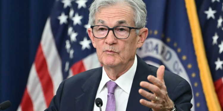 Powell's current term as Fed chair ends in 2026. ©AFP