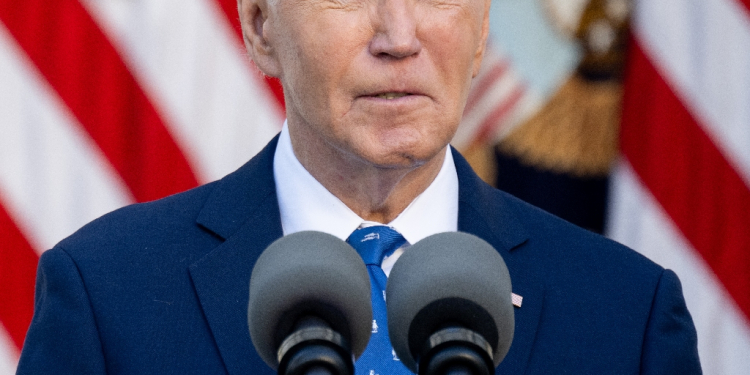 US President Joe Biden speaks about a ceasefire between Israel and Hezbollah in Lebanon, in the Rose Garden of the White House on November 26, 2024, in Washington, DC.  Biden on November 26 welcomed as good news a US and French-brokered ceasefire between Israel and Hezbollah in Lebanon. The deal will come into force on November 27 at 4:00 am local time (0200 GMT), Biden said, speaking at White House as Israeli Prime Minister Benjamin Netanyahu's office announced his ministers had approved the deal. / ©AFP