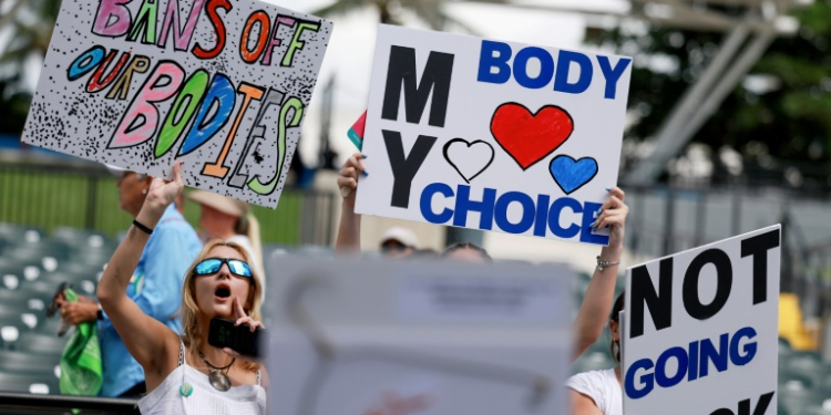 The defeat marks a hard blow for abortion rights advocates in Florida. ©AFP