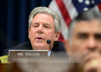 US Representative Frank Pallone, who says he was nearly assaulted at COP29 in Azerbaijan, speaks at a congressional hearing in Washington in March 2023 . ©AFP