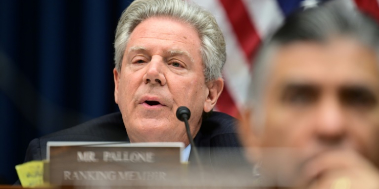 US Representative Frank Pallone, who says he was nearly assaulted at COP29 in Azerbaijan, speaks at a congressional hearing in Washington in March 2023 . ©AFP