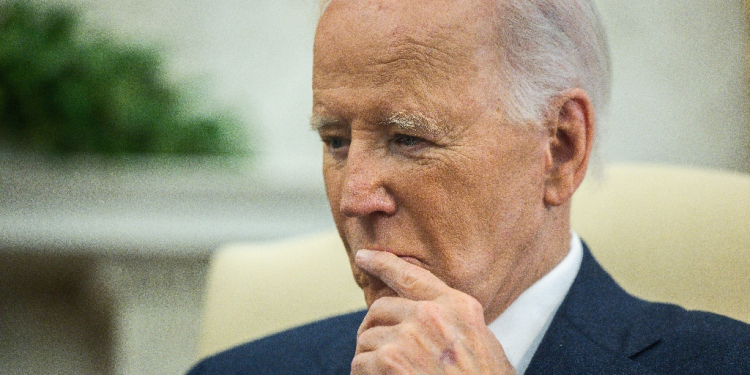 President Joe Biden's legacy rested on Vice President Kamala Harris's success in the election / ©AFP