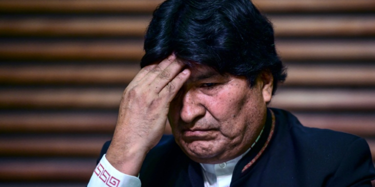 Evo Morales, a former coca farmer, broke ground as Bolivia's first Indigenous leader but lost support after trying to cling onto power for a third term. ©AFP