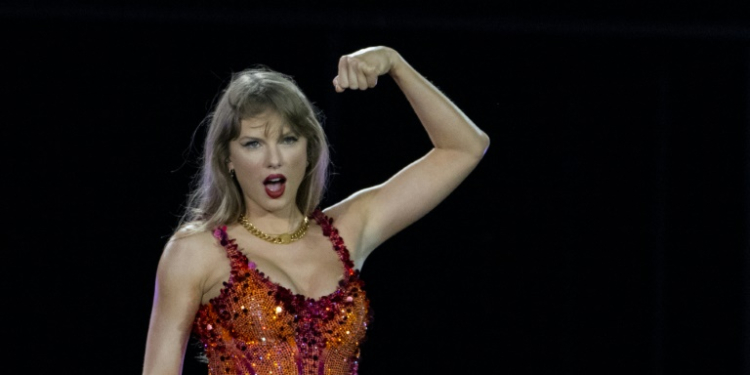 US singer Taylor Swift will finish up her record-breaking Eras tour in Vancouver. ©AFP