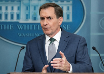 White House National Security Council spokesman John Kirby said North Korean troops are fighting and dying in large numbers on Russia's side in the Ukraine war. ©AFP