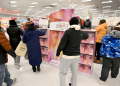 Shoppers at a New Jersey Target gravitated to Taylor Swift excusive items on 'Black Friday' when US consumers turned out in force. ©AFP