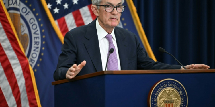 Analysts expect Fed Chair Jerome Powell to signal a likely slowdown in the pace of rate cuts in 2025. ©AFP