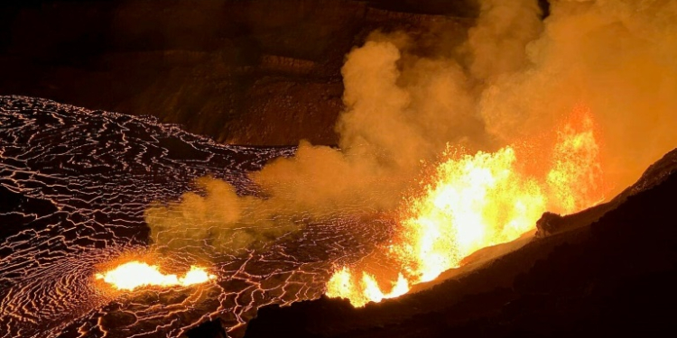 Kilauea, on Hawaii's Big Island, is one of the world's most active volcanoes. ©AFP