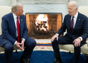 President Joe Biden has worked to guard his political reputation ahead of archrival Donald Trump returning to power / ©AFP