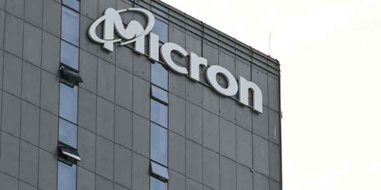 The US government's Micron investment aims to bring development and production of advanced memory semiconductor technology to US shores. ©AFP