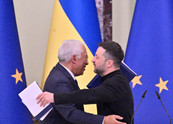 Zelensky made the comments after talks with visiting EU chiefs / ©AFP