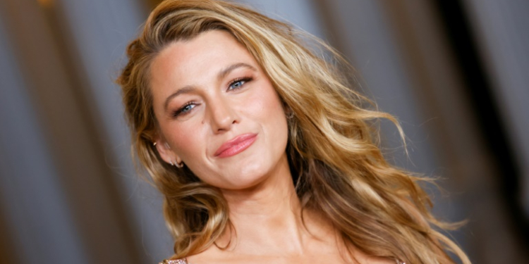 US actress Blake Lively claims there was a co-ordinated campaign to smear her after disputes with 'It Ends With Us' co-star Justin Baldoni. ©AFP