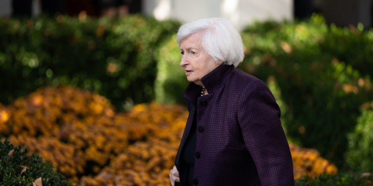 US Treasury Secretary Janet Yellen warned that President-elect Donald Trump's sweeping tariff proposals could raise prices for consumers and pressure firms / ©AFP