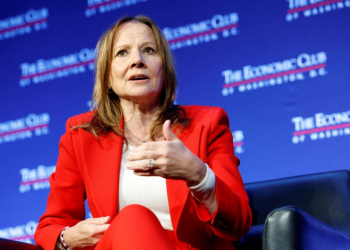 General Motors CEO Mary Barra said in October the company would stick it out in China but that it planned to restructure . ©AFP