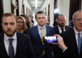 US President-elect Donald Trump's nominee to be Secretary of Defense Pete Hegseth has been meeting Senate Republicans on Capitol Hill - but his nomination to run the Pentagon is looking precarious / ©AFP