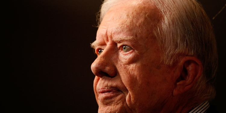 Former US president Jimmy Carter's worldview was profoundly shaped by his Baptist faith  / ©AFP