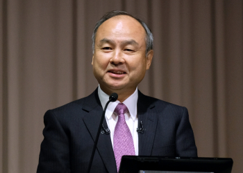 SoftBank chief executive Masayoshi Son, seen in November 2019, will announce his company's US investment from Donald Trump's Mar-a-Lago in Florida / ©AFP