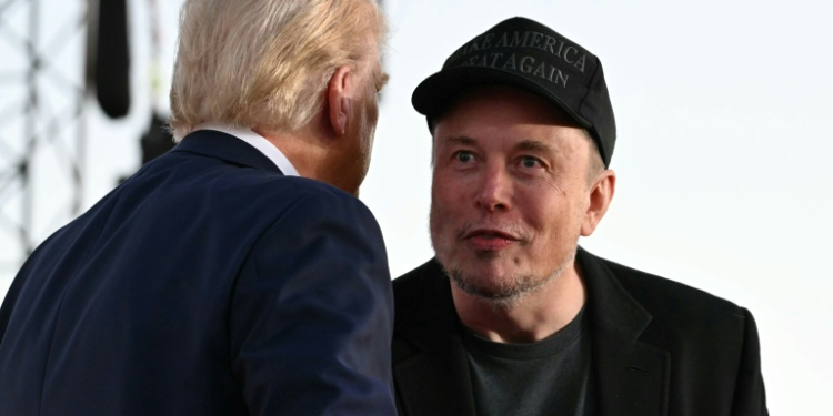 Democratic attacks on the incoming Trump administration point to the growing role of Elon Musk, Trump's 'efficiency czar'. ©AFP