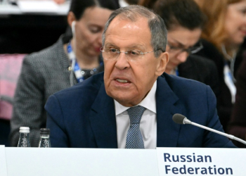 Russia's Foreign Minister Sergei Lavrov  accused US President Joe Biden's administration of escalating the conflict in Ukraine. ©AFP