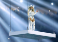 Beyonce performs during the halftime show for the game between the Baltimore Ravens and the Houston Texans at NRG Stadium on December 25. ©AFP