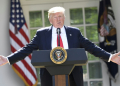 On his first day back in the White House, Donald Trump announced the US withdrawal from the Paris accord. ©AFP