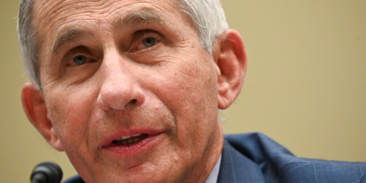 President Donald Trump has revoked security protection for his former Covid advisor Anthony Fauci. ©AFP