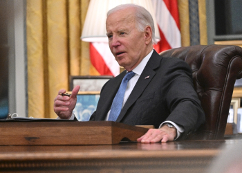 US President Joe Biden will address the nation from the Oval Office  / ©AFP