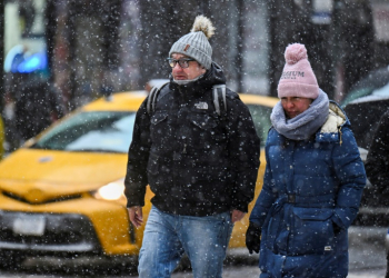 The United States was hit by another winter storm earlier in January. ©AFP