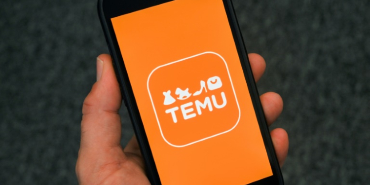 US officials have pointed to the growth of Chinese-founded online retailers Shein and Temu as a key factor behind an increase in low-value shipments. ©AFP