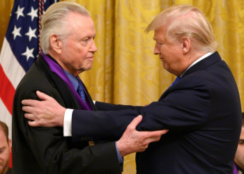 Jon Voight, one of Hollywood's few outspoken backers of Donald Trump, received the National Medal of Arts from the Republican during his first term. ©AFP