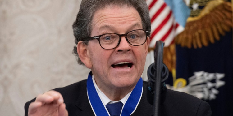 Economist Arthur Laffer, seen in 2019, is one of the main architects behind the idea of 'supply-side' economics.. ©AFP