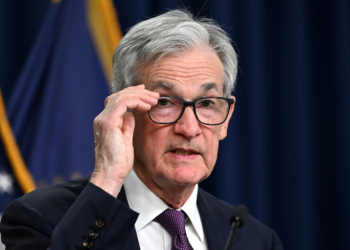 US Federal Reserve chair Jerome Powell told reporters in December that the Fed is drawing 'significantly closer' to the end of its current easing cycle. ©AFP