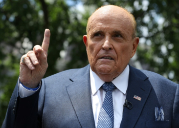 Former New York mayor Rudy Giuliani has been held in contempt of court for the second time this week. ©AFP