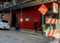 The French Quarter, near Bourbon Street, is blocked off by a heavy police and FBI presence after a truck plowed into a crowd of New Year's revelers, killing 15, in New Orleans, Louisiana, on January 1, 2025. ©AFP