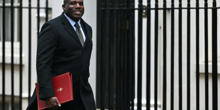 British Foreign Secretary David Lammy once described Donald Trump as a 'tyrant' and 'xenophobic'. ©AFP