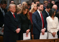 President Donald Trump attends the National Prayer Service at the Washington National Cathedral / ©AFP