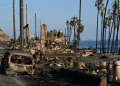 The Palisades Fire has killed at least 10 people in western Los Angeles. ©AFP