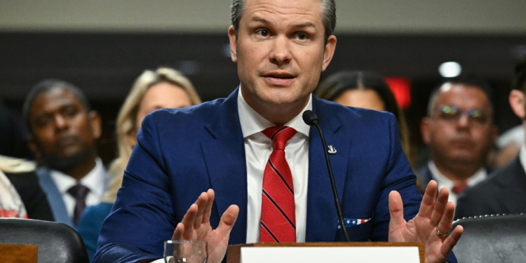 Pete Hegseth, US President-elect Donald Trump's nominee for secretary of defense, faces allegations of sexual misconduct and excessive drinking / ©AFP