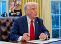 US President Donald Trump has reiterated that he plans to impose fresh tariffs on imports from Canada and Mexico, alongside China. ©AFP