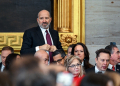 Howard Lutnick, Donald Trump's pick to be commerce secretary -- seen here during the president's inauguration earlier this month -- told his confirmation hearing he prefers across-the-board tariffs / ©AFP